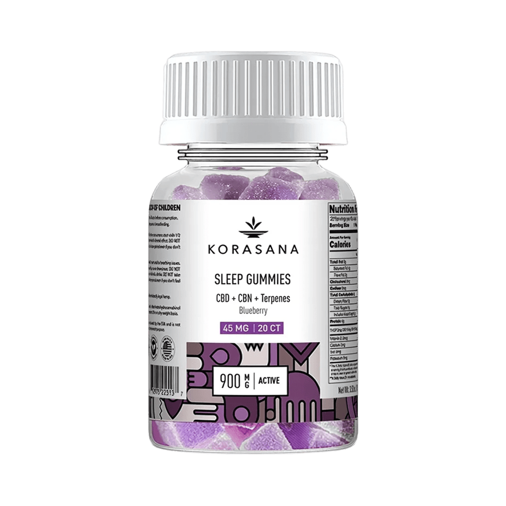 Bottle of KORASANA Sleep Gummies