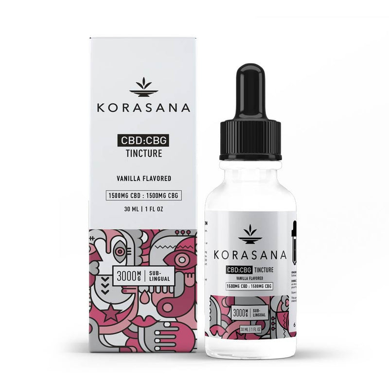 Full Spectrum CBD + CBG Tincture