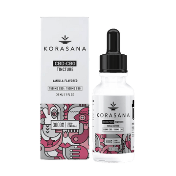 Korasana Full Spectrum CBD + CBG Tincture